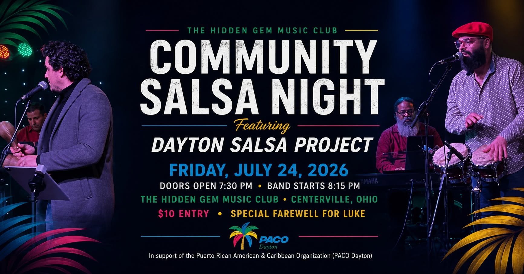 Community Salsa Night with Dayton Salsa Project