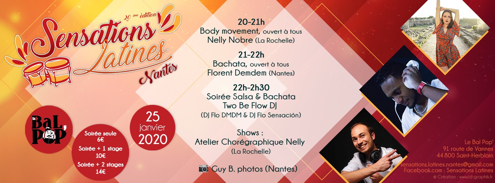 Sensations Latines, 20ème édition, Nantes