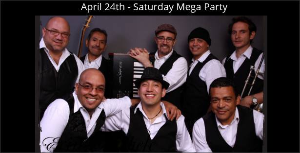 Salsa Bachata Kizomba - Saturday Mega Party
