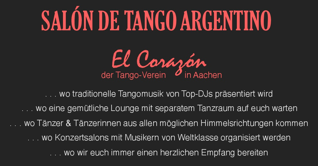 Sonntagsmilonga mit wechselnden DJs (2026)