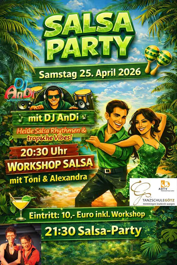 Salsa-Party in Wangen