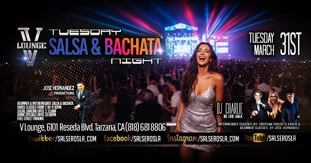 Salsa and Bachata Tuesdays - dance classes and social dancing