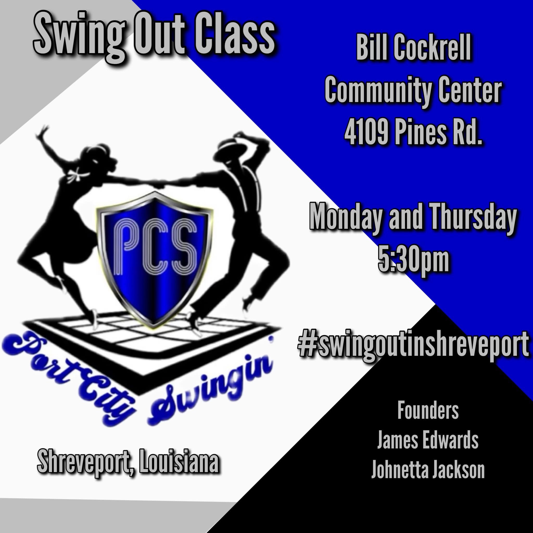PORT CITY SWINGIN'- Swing Out Class