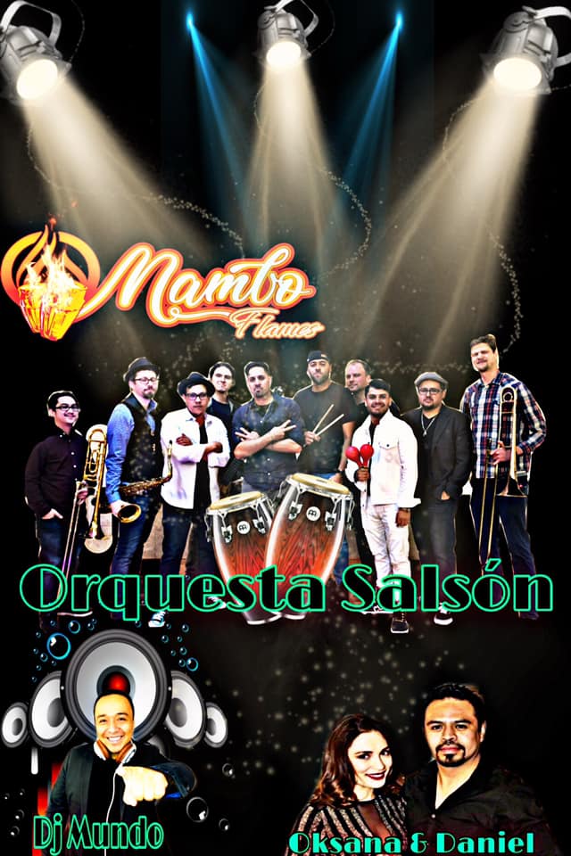 Mambo Flames: Live Music Orquesta Salsón