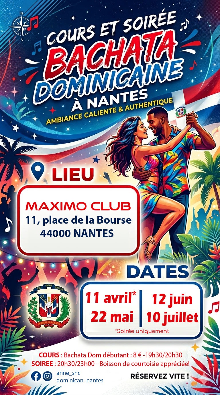 Stage Bachata dominicaine débutant