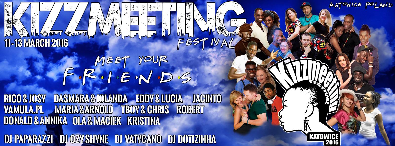 KIZZMEETING FESTIVAL 2016 Katowice POLAND 11-13 March 2016 (Official event)