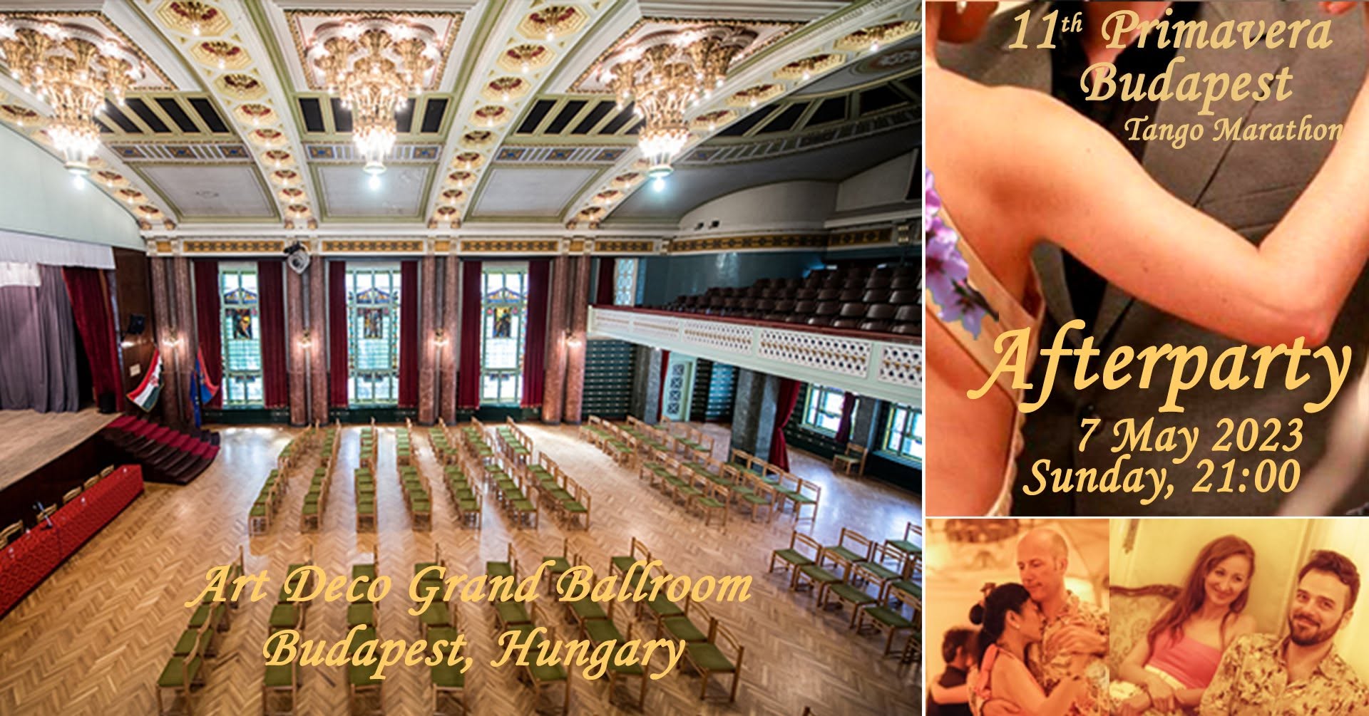 A F T E R P A R T Y - 11th Primavera Budapest Tango Marathon 7 May 2023