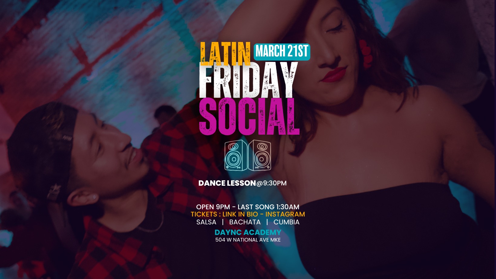 Latin Fridays Salsa Bachata Cumbia