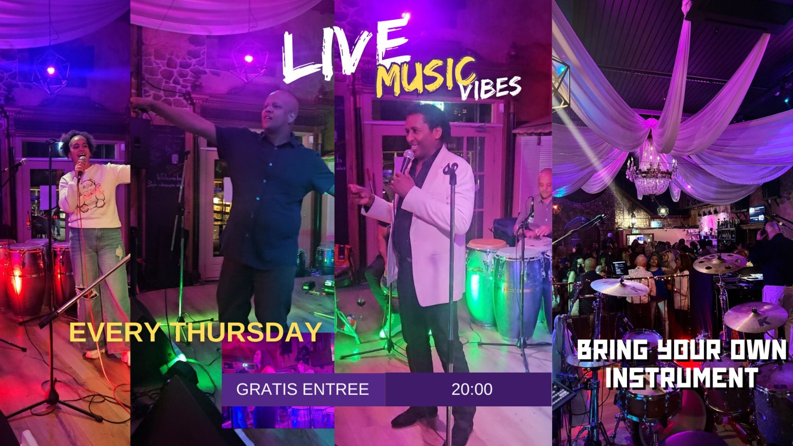 Live Music Vibes Latin Edition