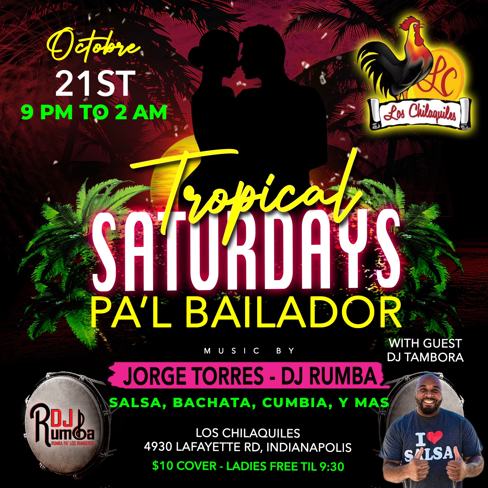 Tropical Saturdays Pa'l Bailador
