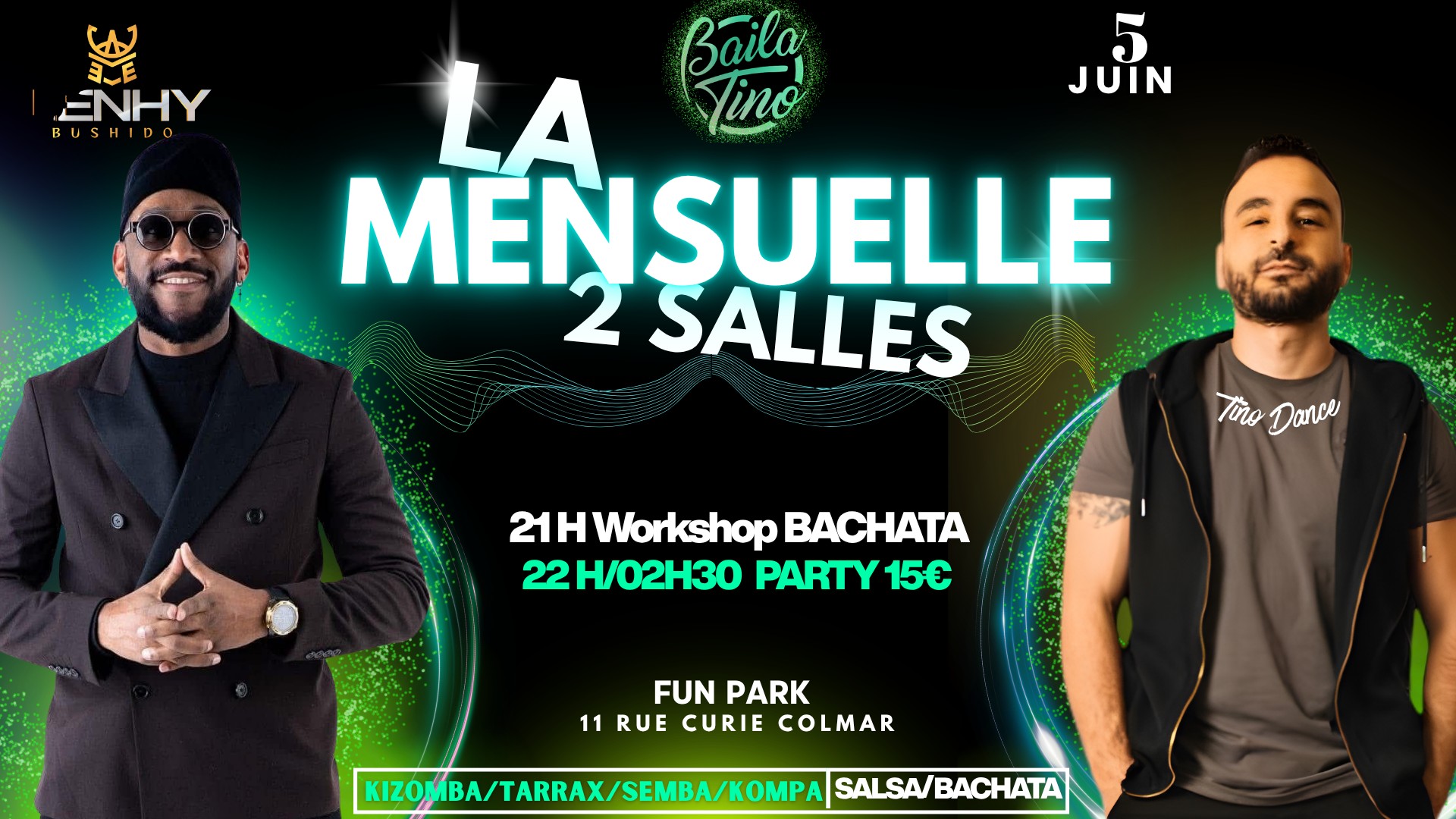 La Mensuelle - 2 Salles 2 Ambiances - DJ LENHY (paris)