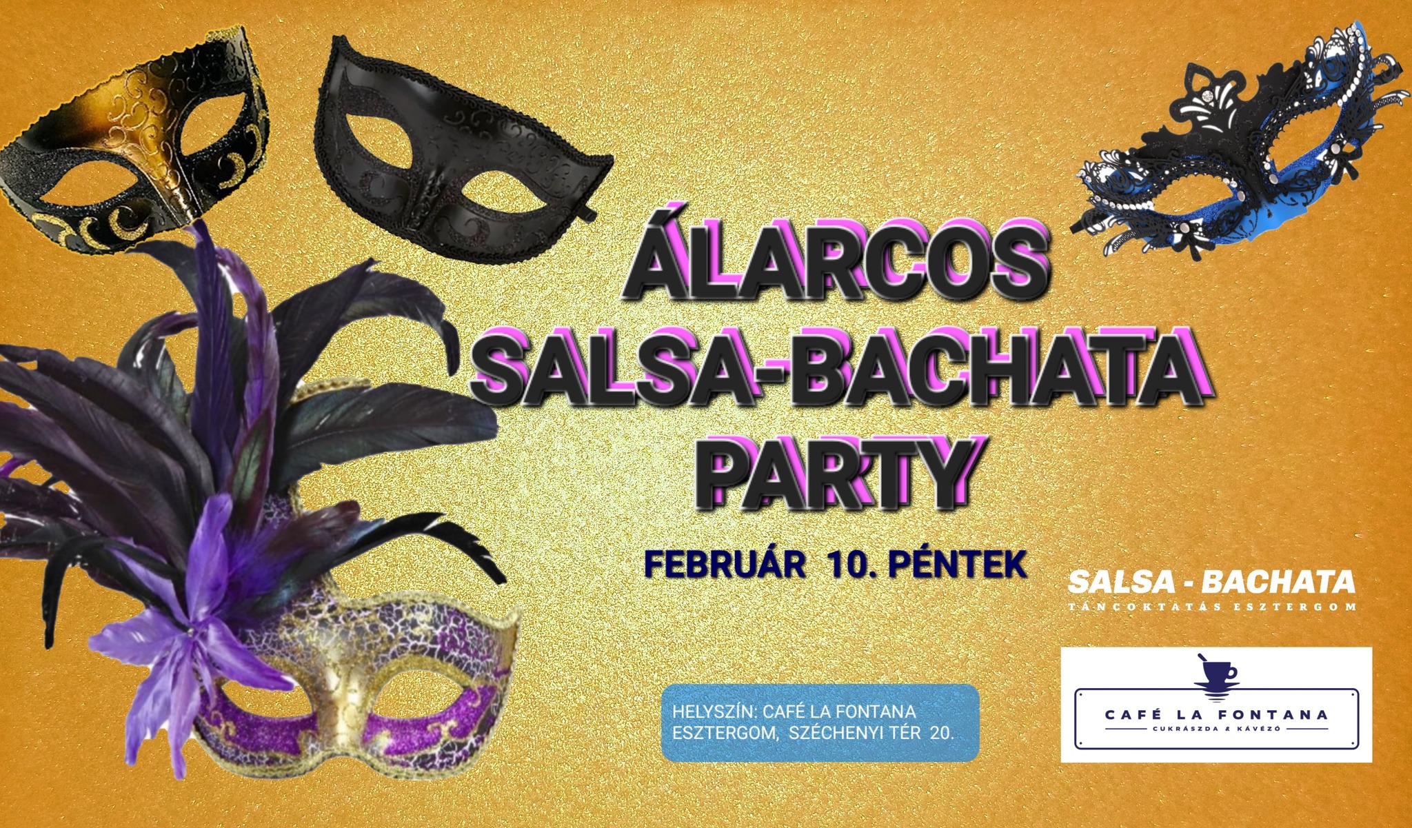 ÁLARCOS SALSA-BACHATA PARTY