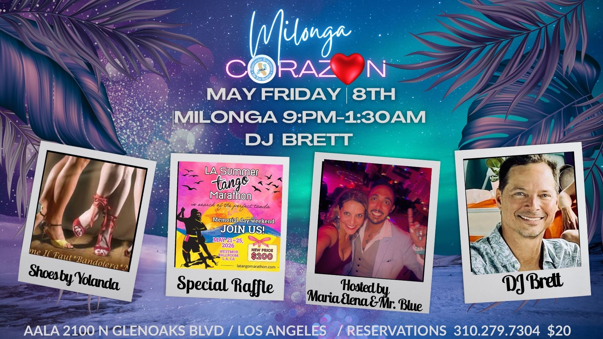 Milonga CorazÓn "Blue💙Vibes" DJ Brett