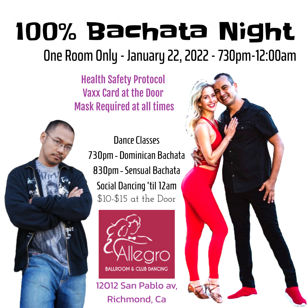 100% Bachata Night @ Allegro
