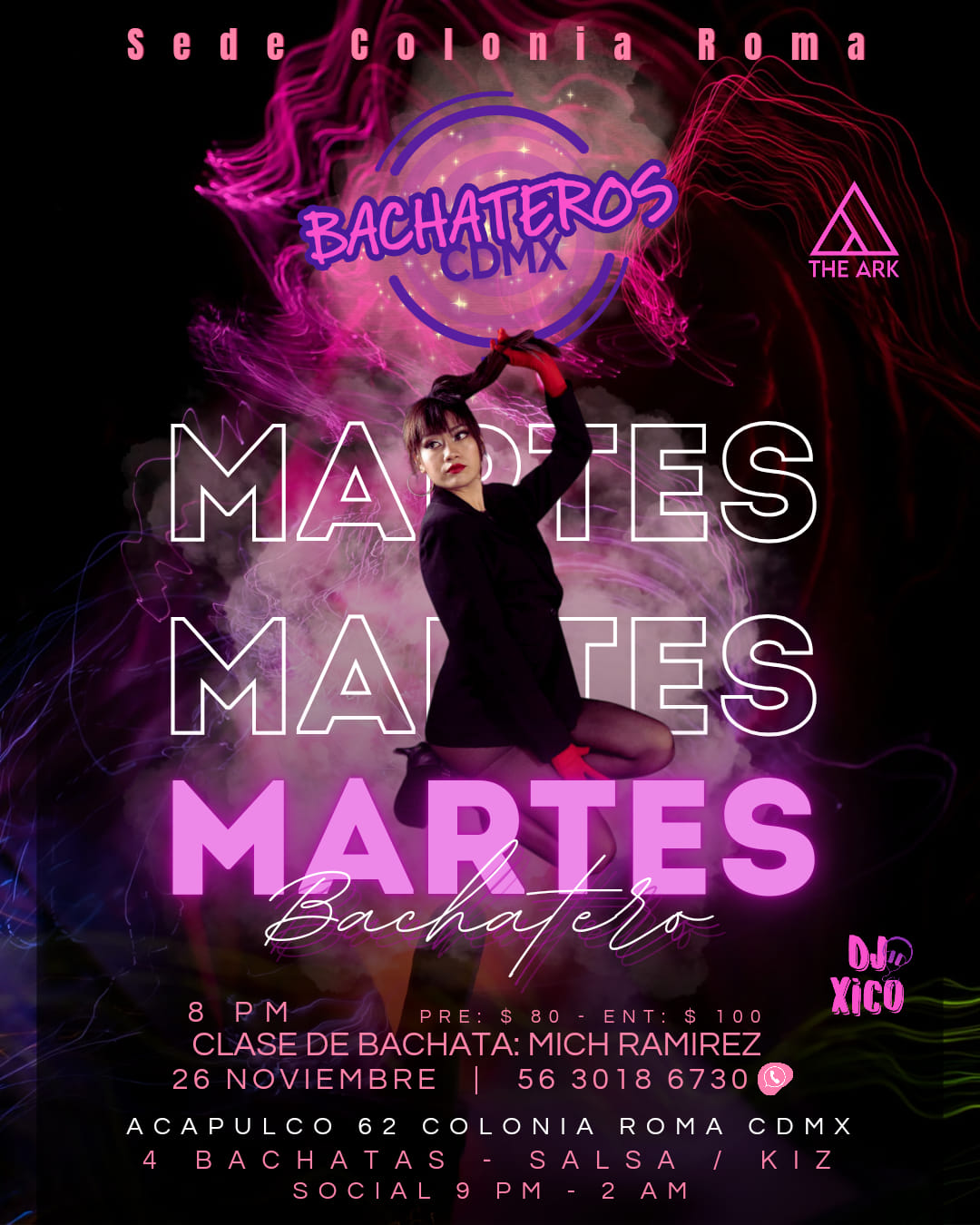 Martes Bachateros CDMX 🍓