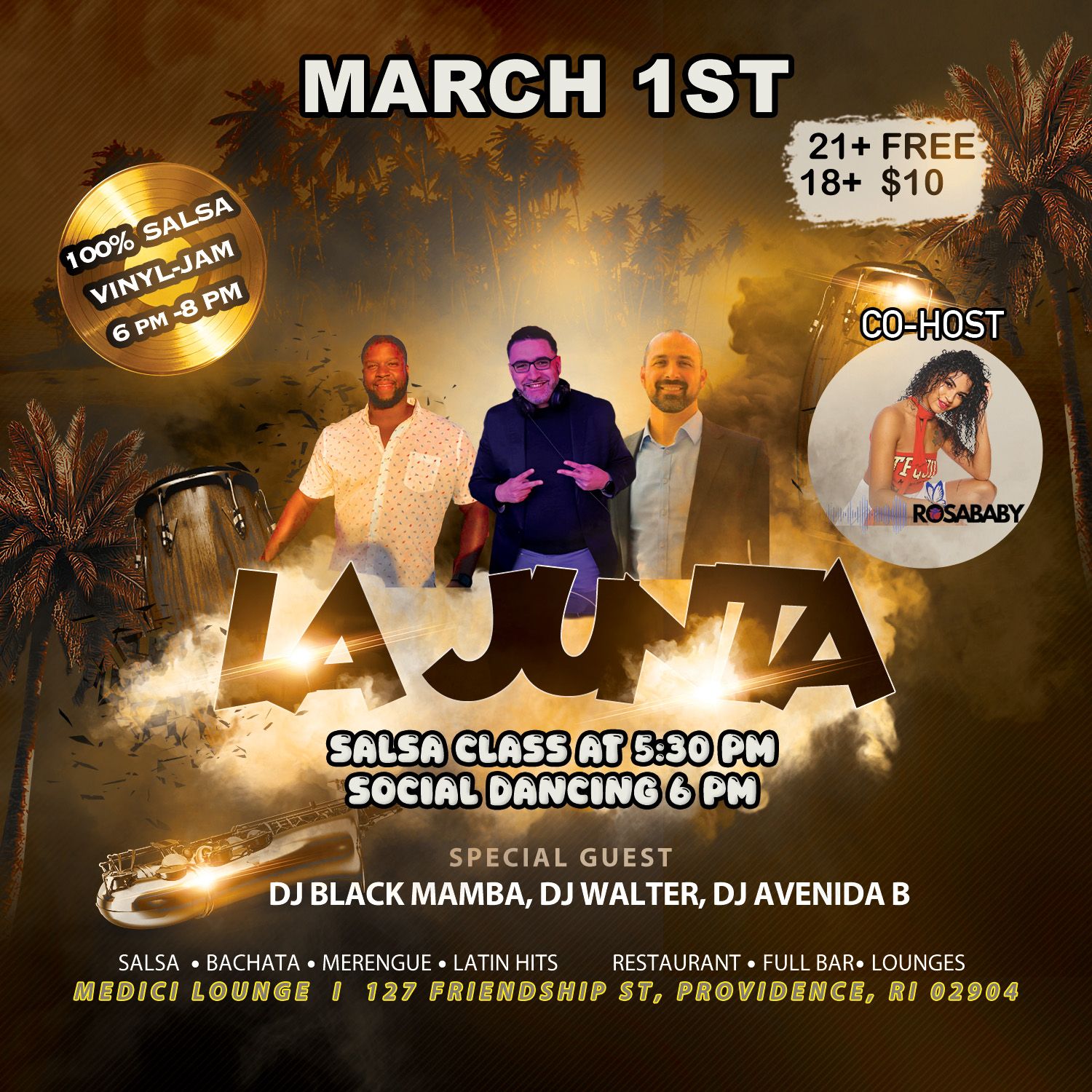 La Junta "Salsa Vinyl Jam" edition