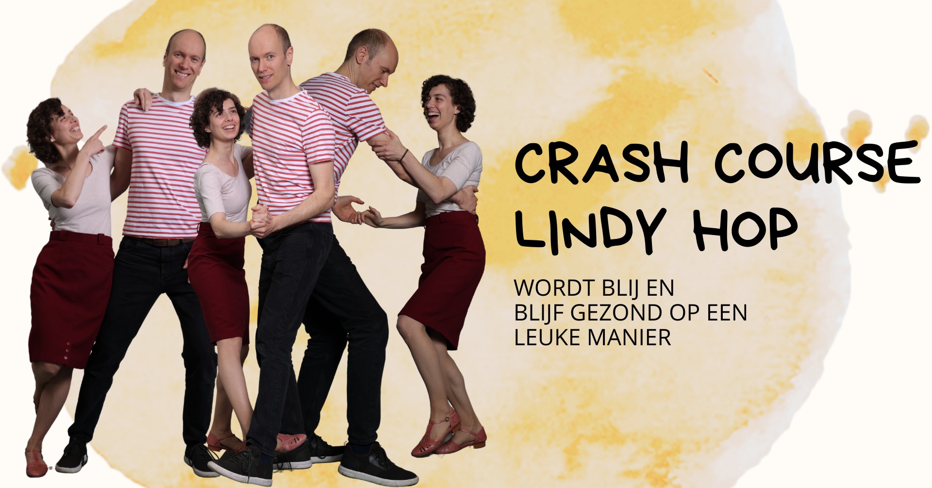 Crash Course Lindy Hop AMERSFOORT(complete beginners)