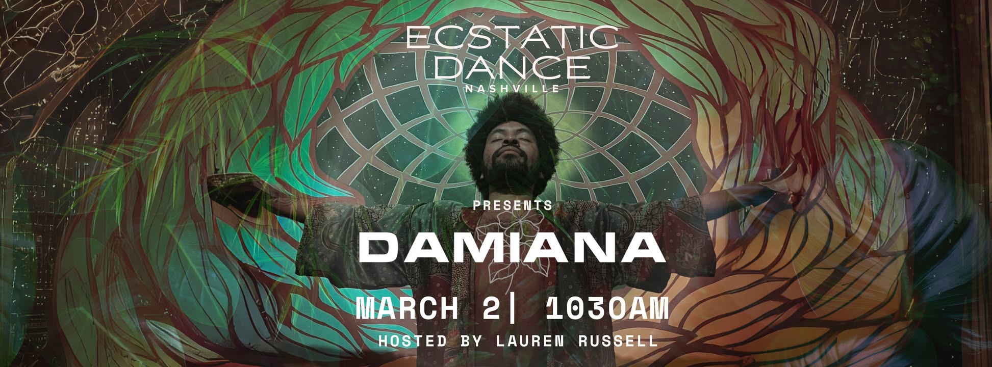 March 2nd Ecstatic Dance Nashville with DJ Damiana