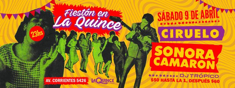 ¡Fiestón en La Quince!