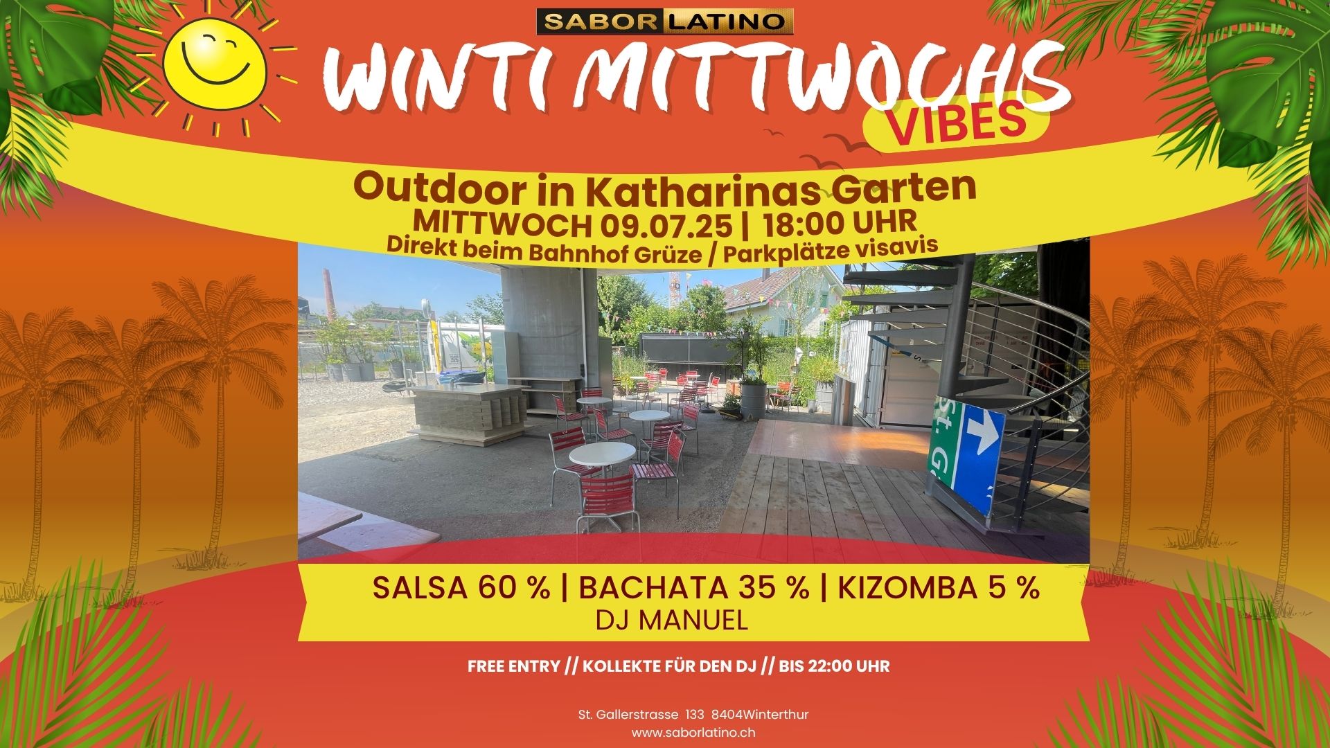 Winti Mittwochs Vibes Outdoor in Katharinas Garten