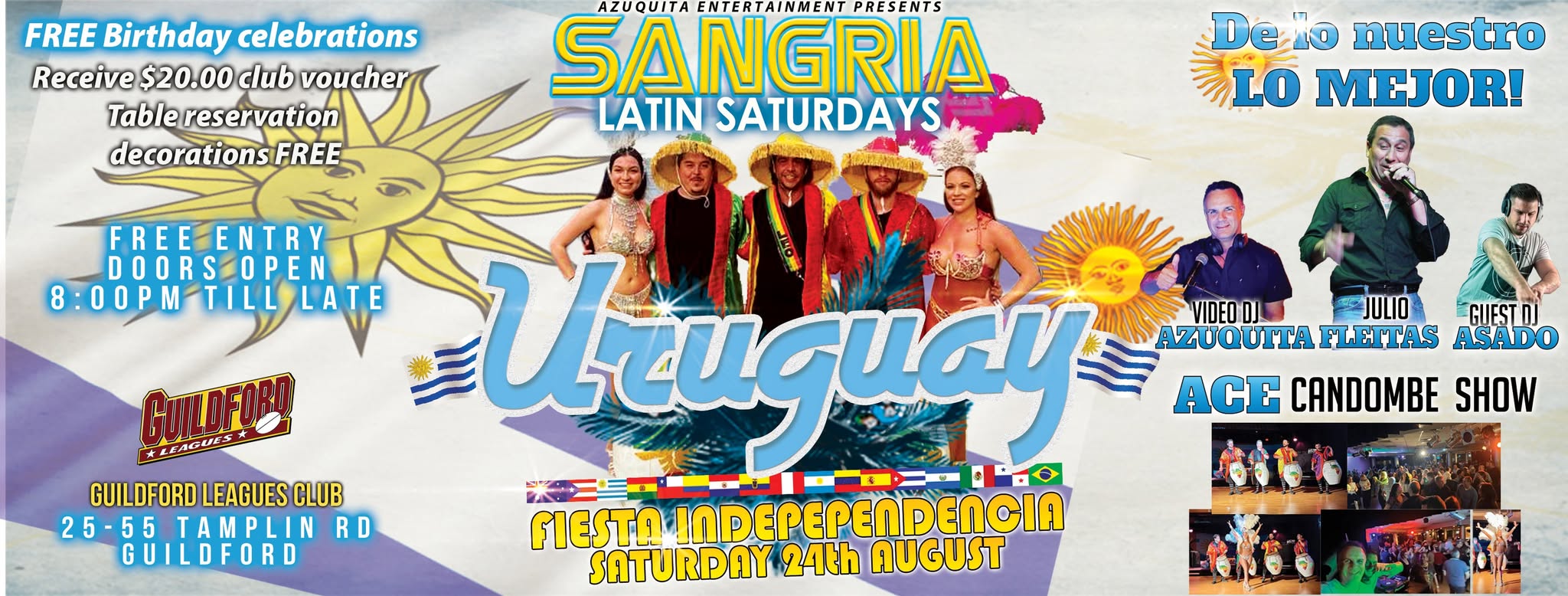 ๐ฆ๐๐ก๐๐ฅ๐๐ ๐๐๐ง๐๐ก ๐ฆ๐๐ง๐จ๐ฅ๐๐๐ฌ๐ฆ๐ก ๐บ๐พ URUGUAY FIESTA INDEPENDENCIA๐บ๐พ๐ต FREE ENTRY