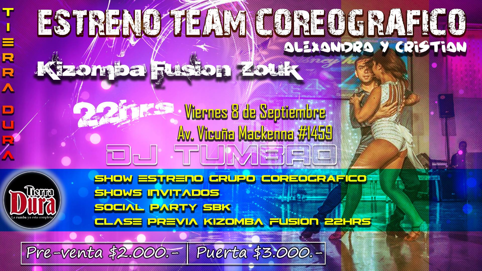 Fiesta SBK Estreno Coreografico Viernes 8