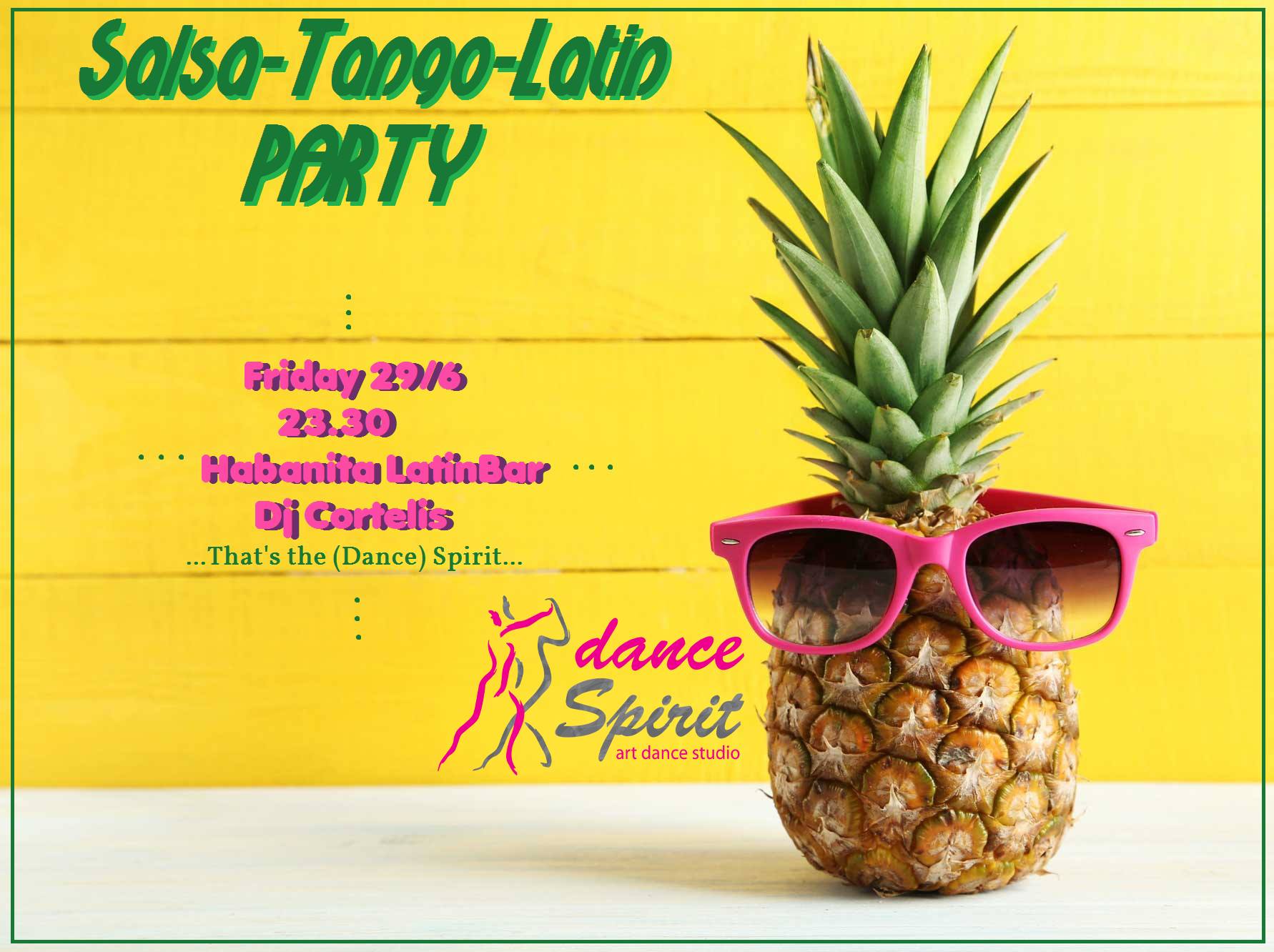 Salsa-Tango-Latin Spirit Party