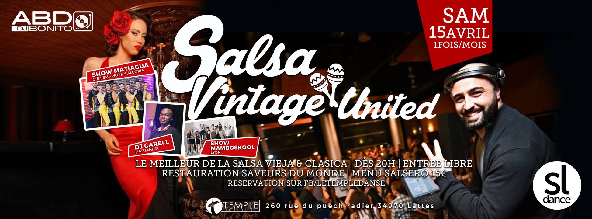 Sam15AVR Salsa Vintage United - DJ Abdé