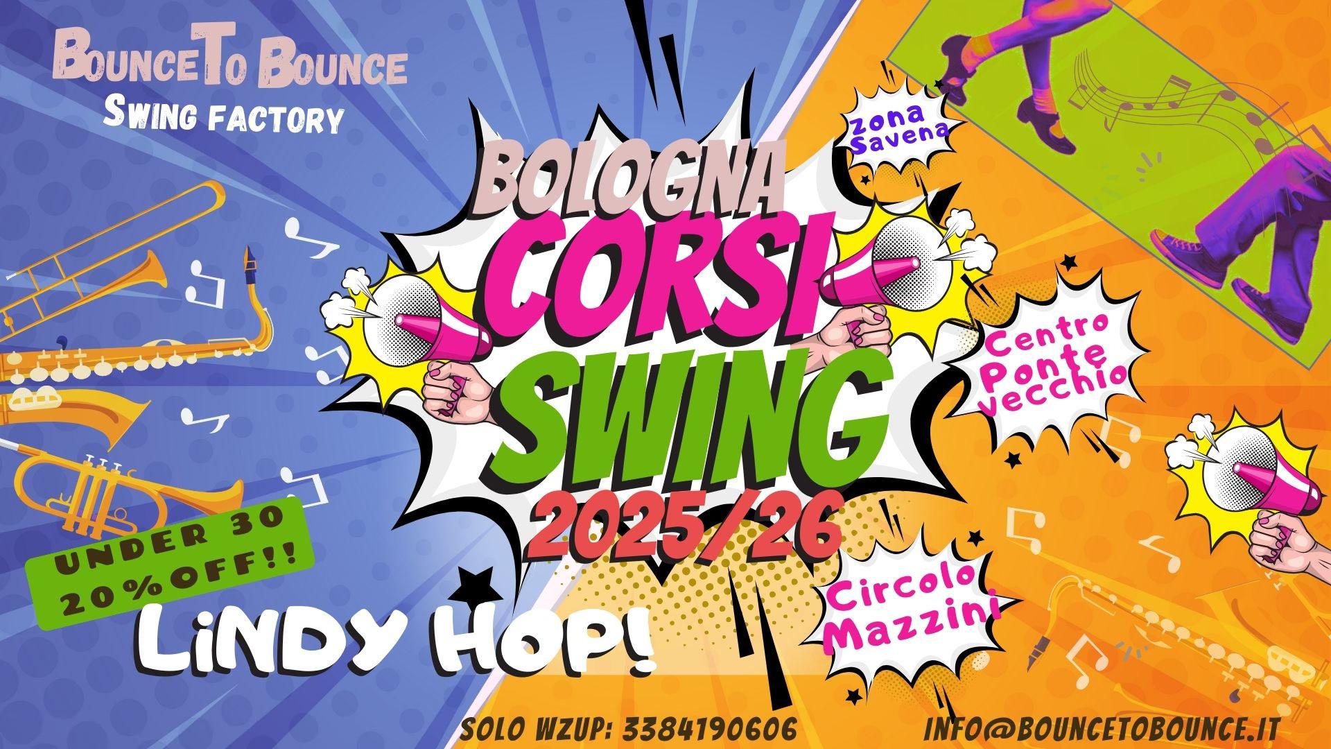 SWiNG BOLOGNA- NUOVi CORSi- Anche al SABATO!