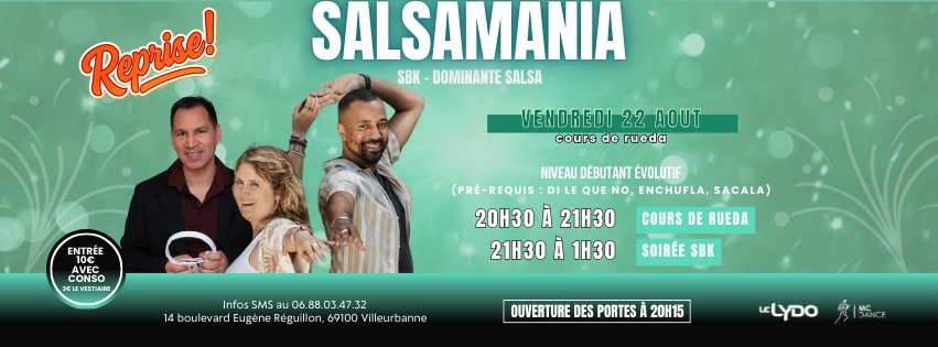 Salsamania au Lydo