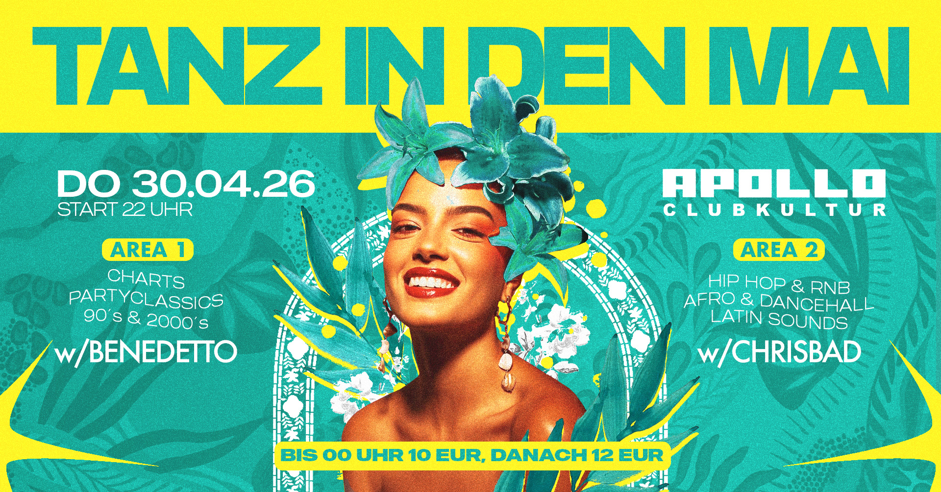 DO 30.04 • TANZ IN DEN MAI (ab 22 Uhr) • Club Apollo Aachen – Salsa