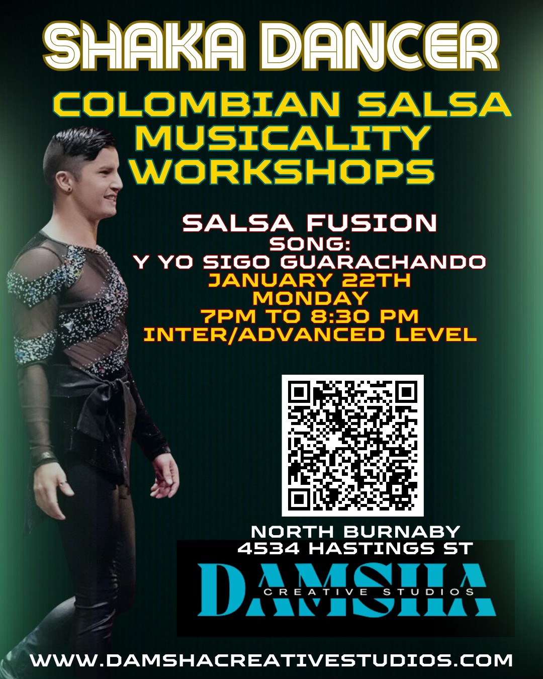 Colombian Salsa Musicality Workshops - Salsa Fusion