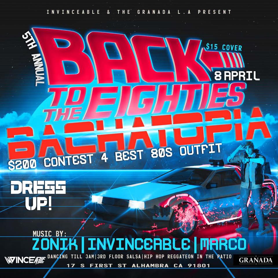 5TH ANNUAL 80s THEME BACHATOPIA