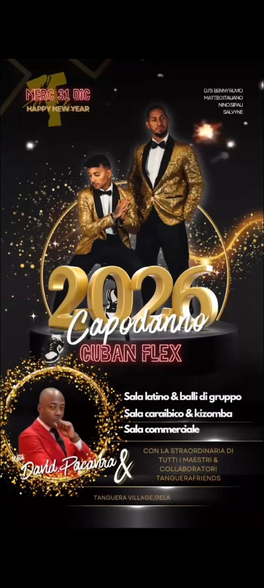 Tanguera Disco Gela Capodanno 2026