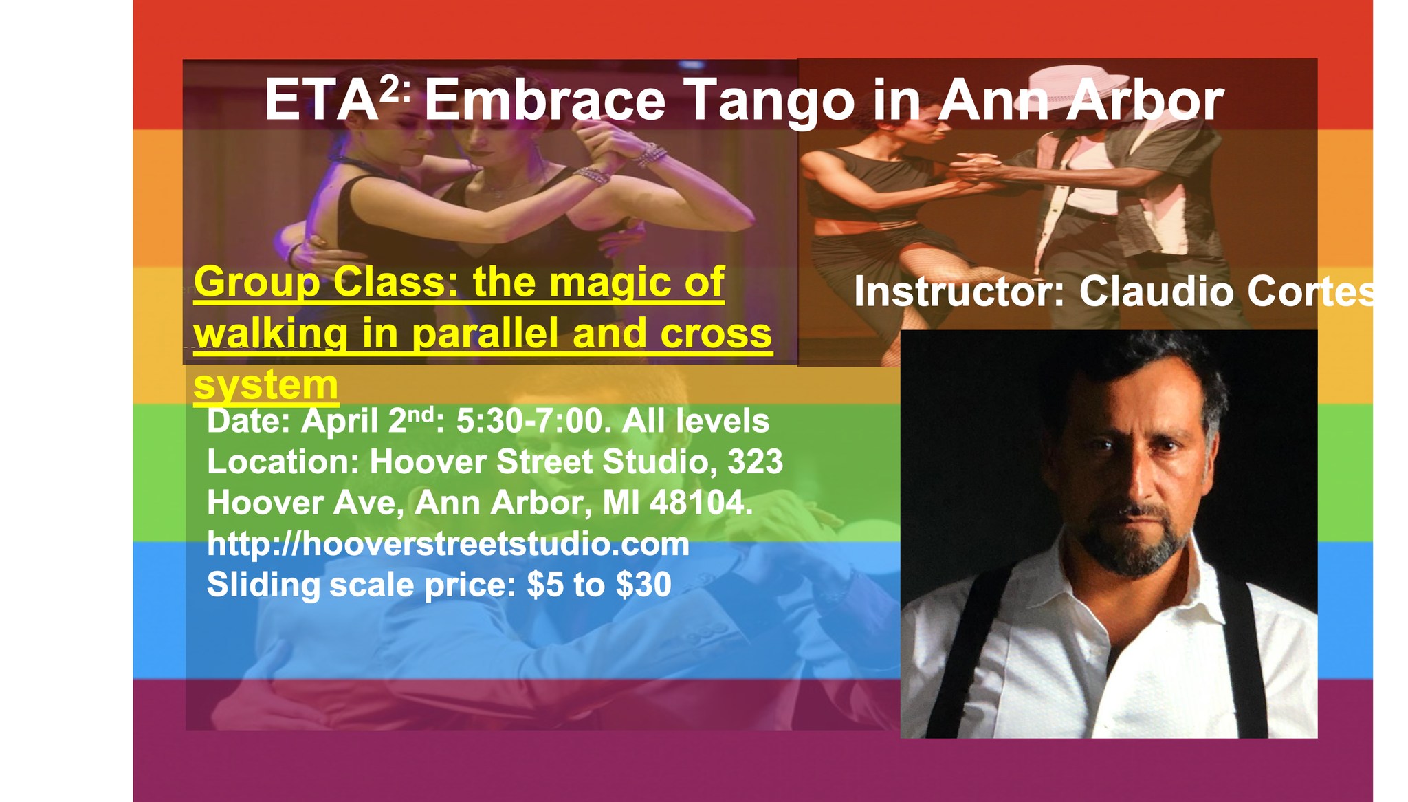 ETA2: Argentine tango. Group Class#4