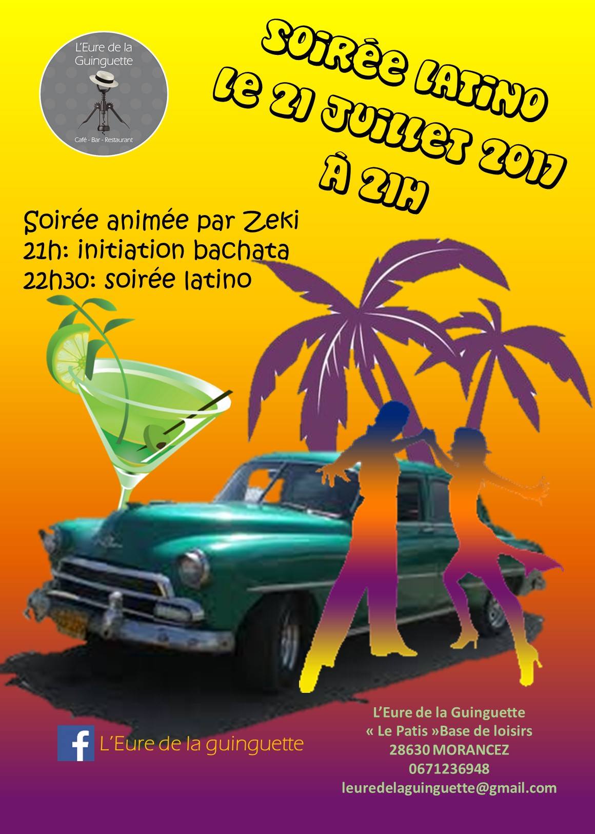 Soirée latino avec Dj Zeki