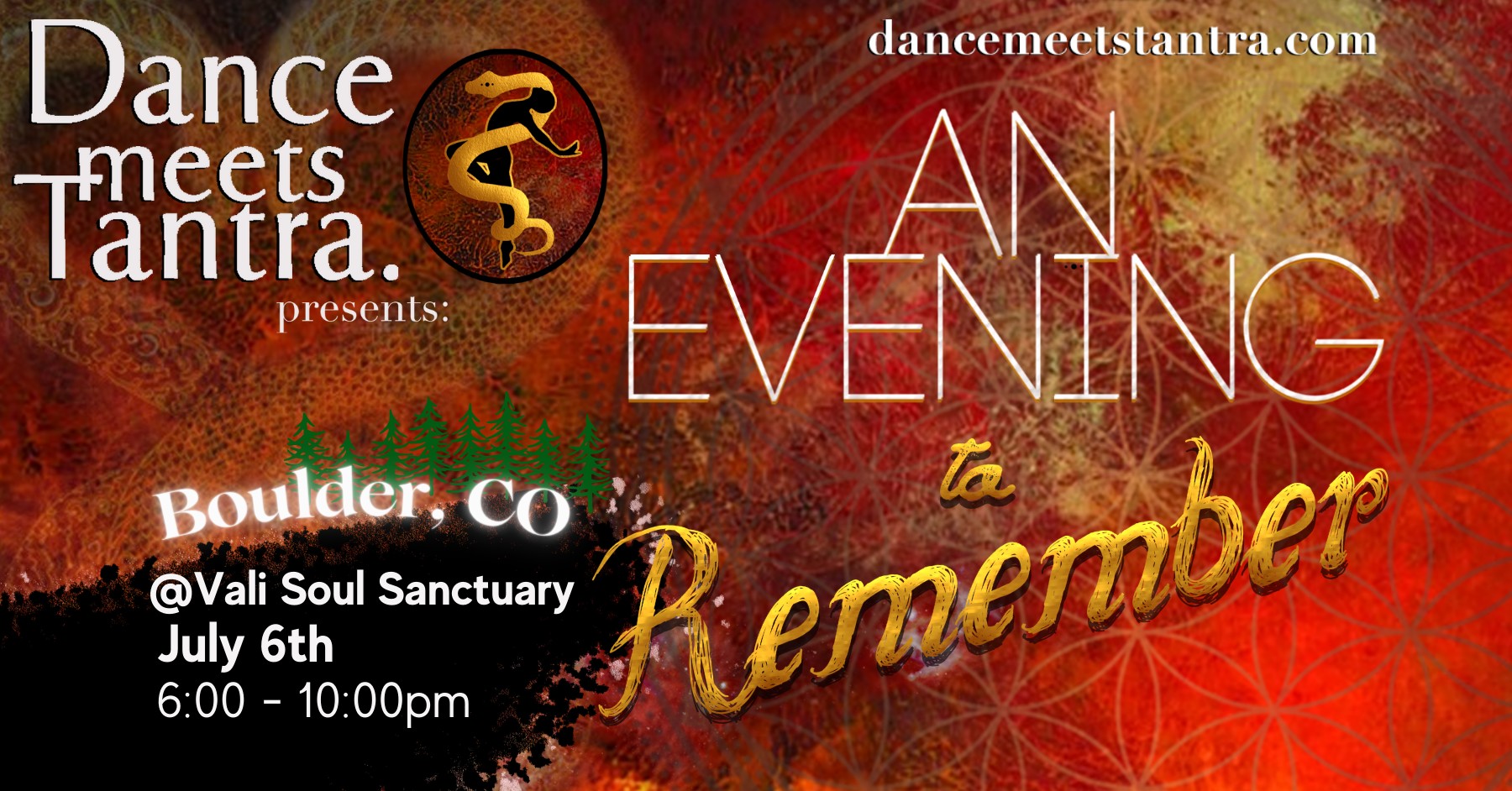 Sold Out* Dance Meets Tantra- An Evening To Remember