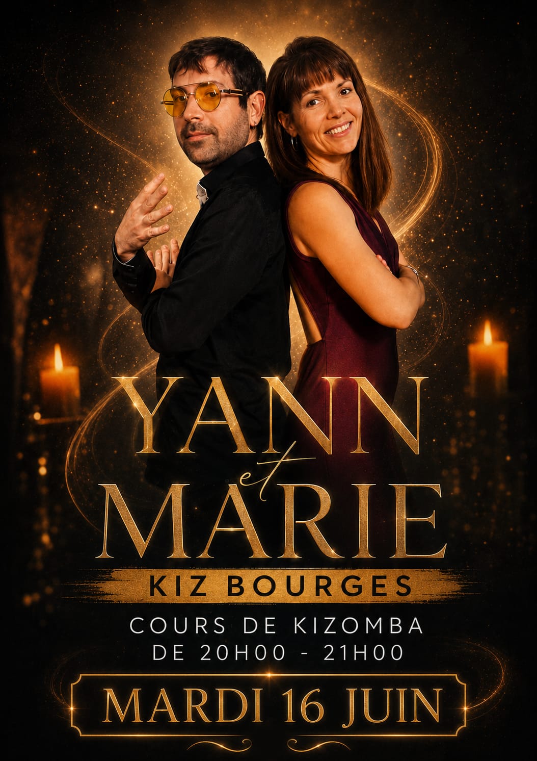 Stage de Kizomba avec Yann & Marie