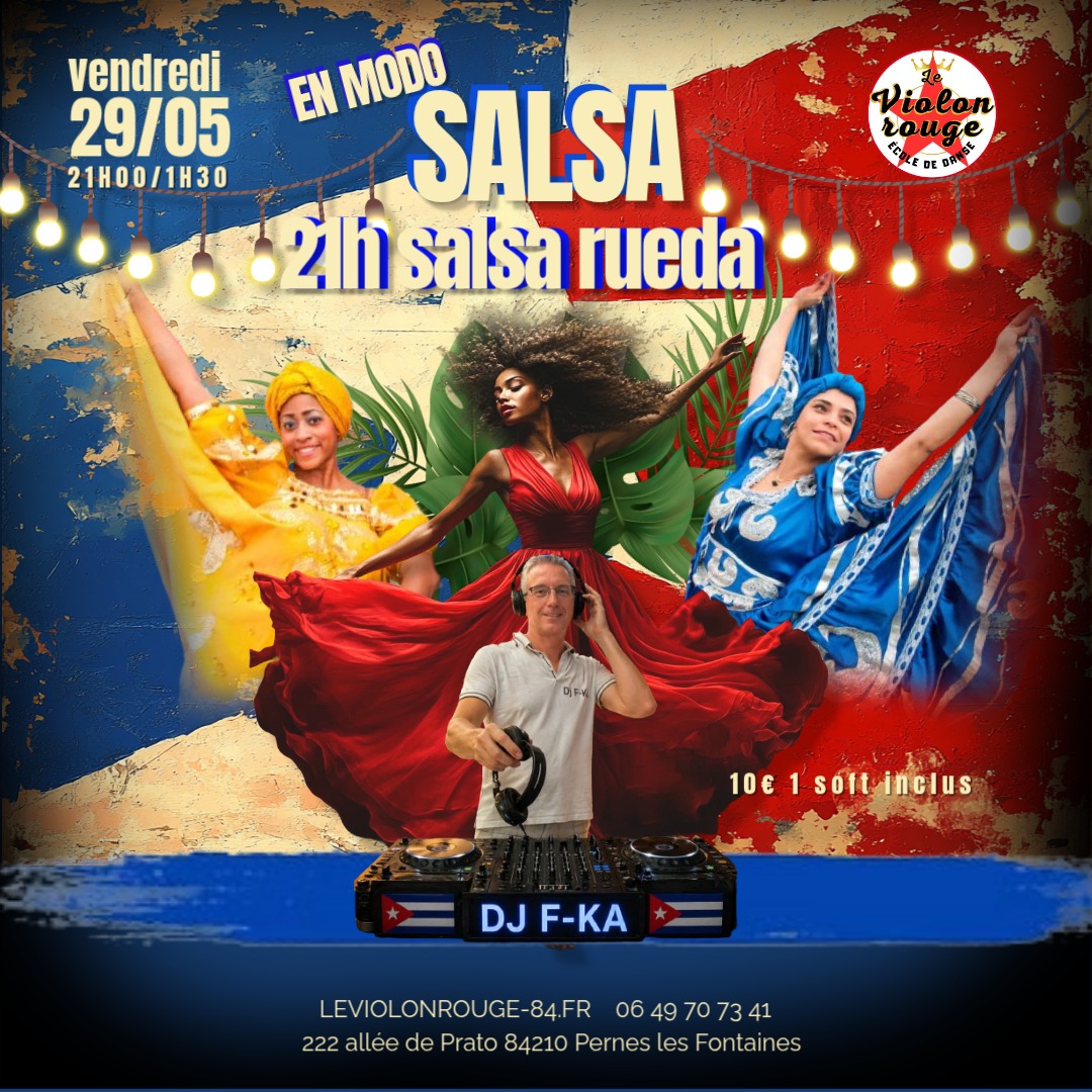 Vendredi en modo Salsa 21h salsa rueda
