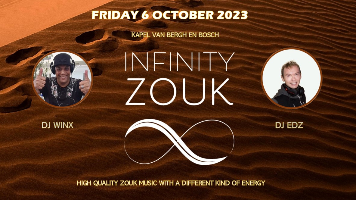 Infinity Zouk Party 6 Oct 2023 at “De Kapel”