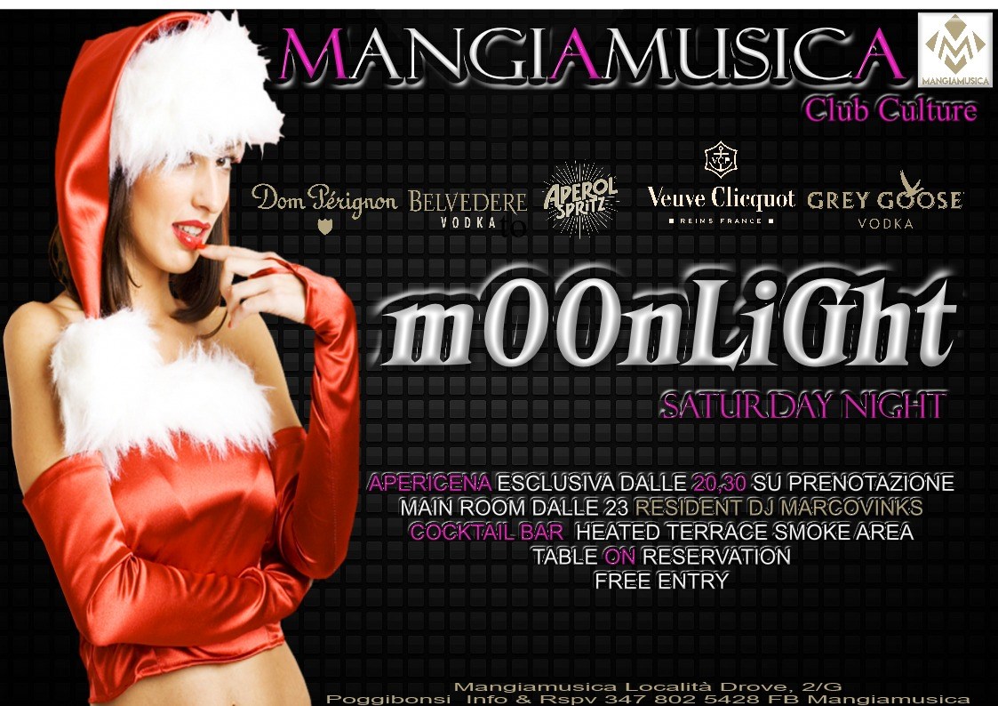 Moonlight Saturday Night - Sabato 21 Dicembre 2019