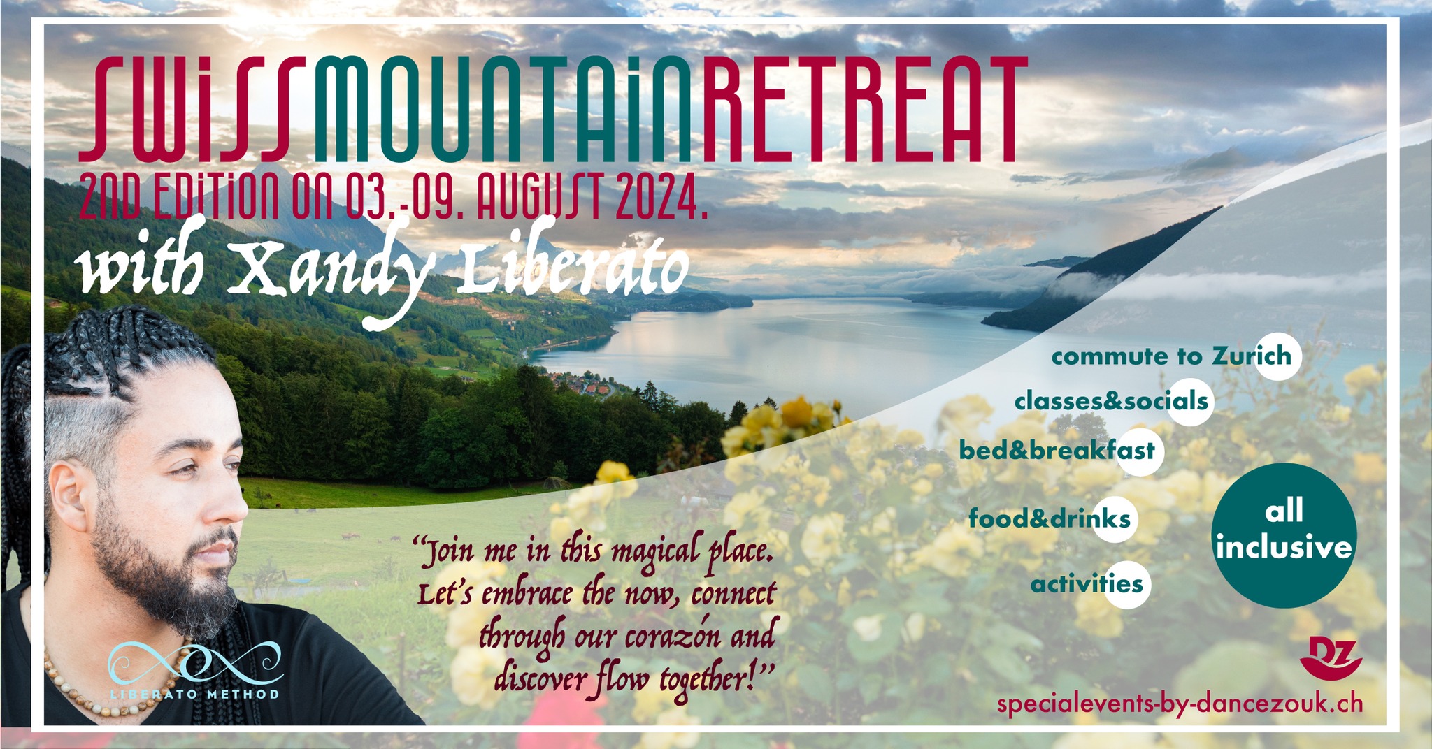 2nd Swiss Mountain Retreat - with Xandy Liberato