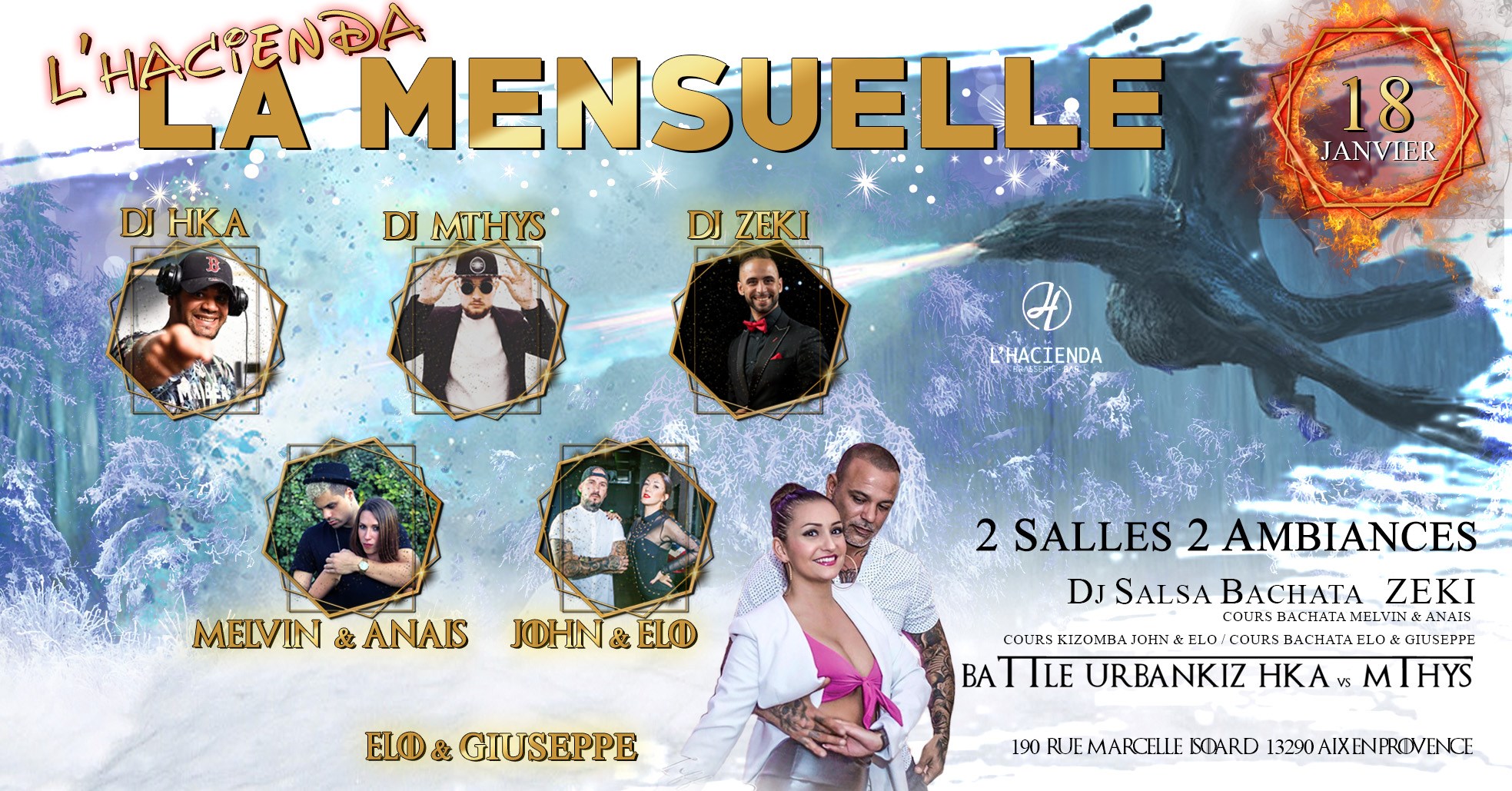 La Mensuelle de L'hacienda 18 Janvier