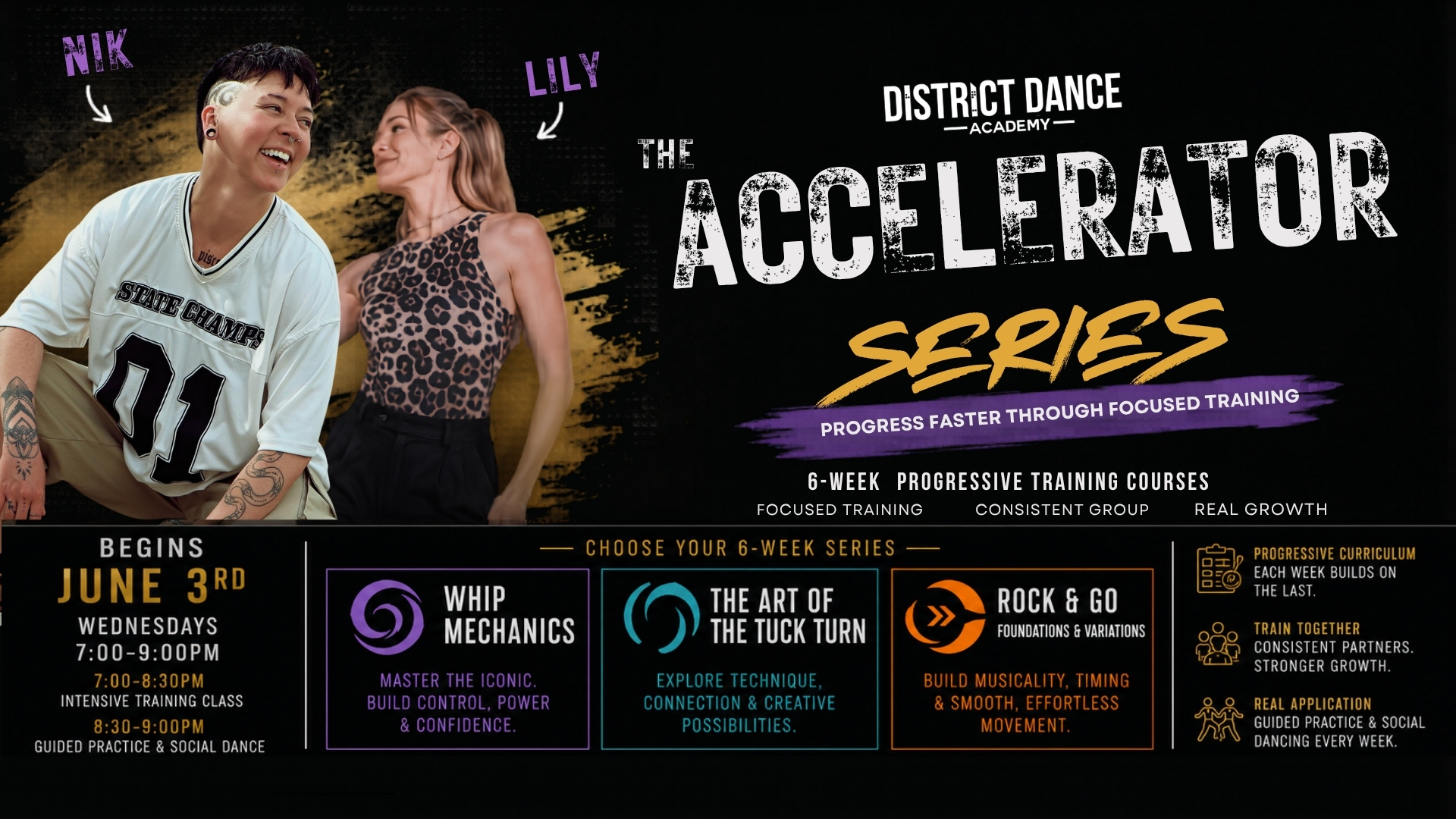The Accelerator Series: Wednesdays with Nik & Lily