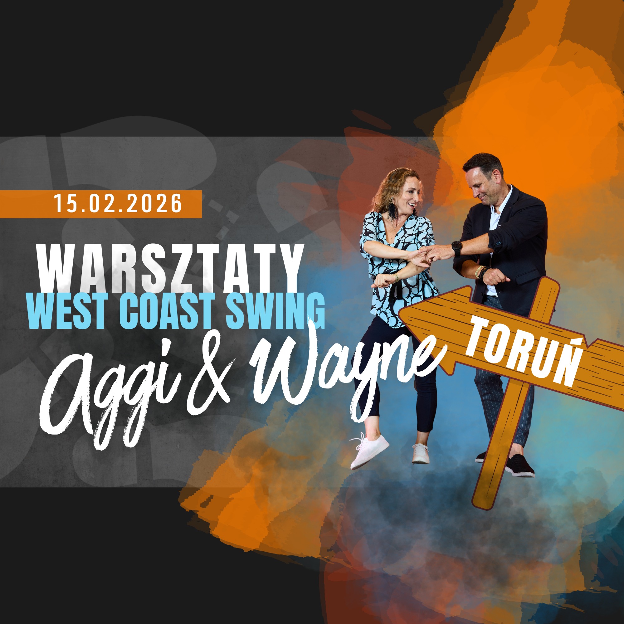Warsztaty WEST COAST SWING z AGGI I WAYNE POWELL