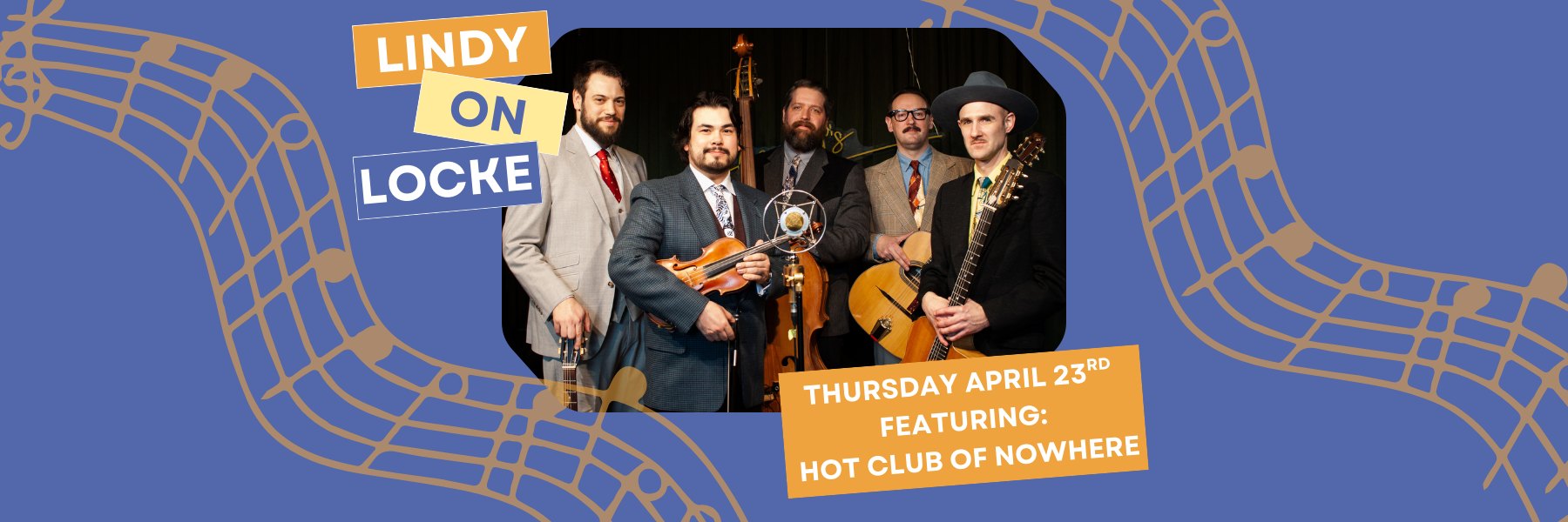 Lindy On Locke - Swing Dancing in Hamilton featuring Hot Club of Nowhere
