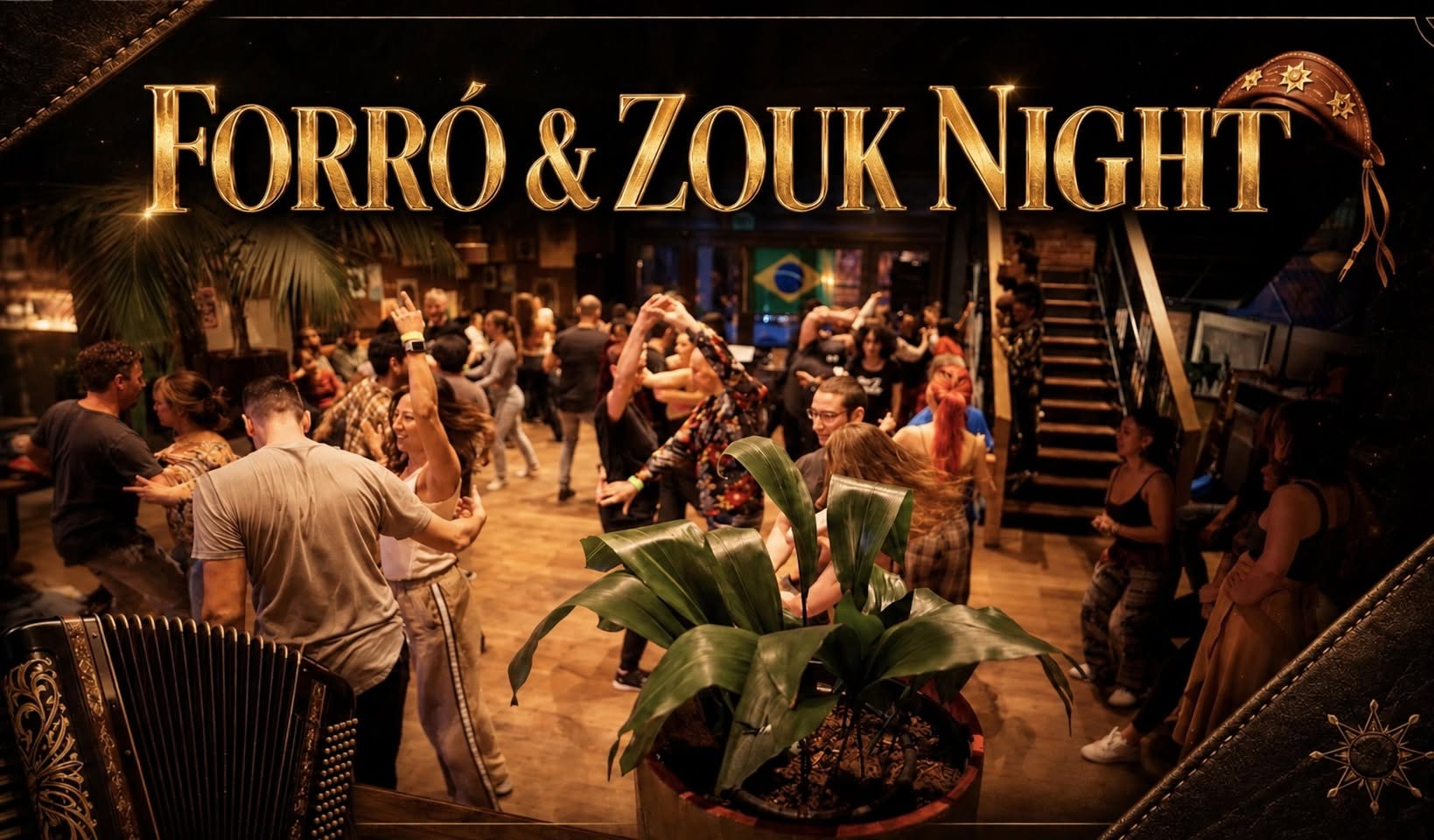Zouk & Forró night, free intro to Forró + Social at the Riverside Market