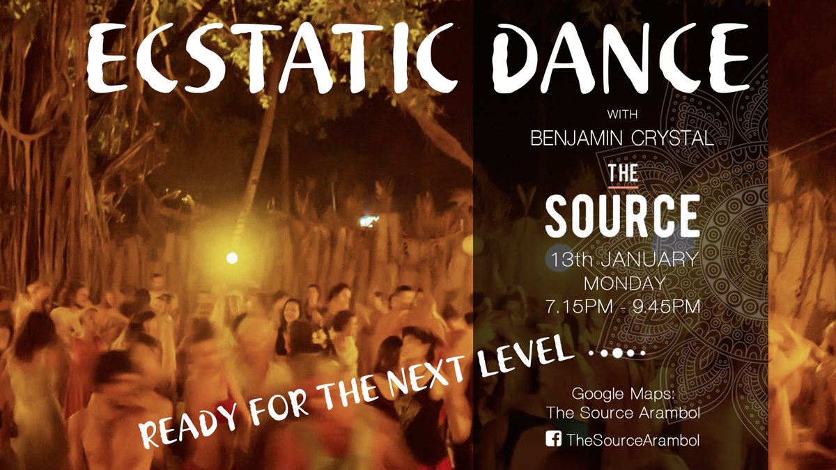 Ecstatic Mondays Benjamin Crystal 13th Jan The Source