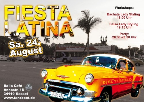 Fiesta latina und lady styling workshops