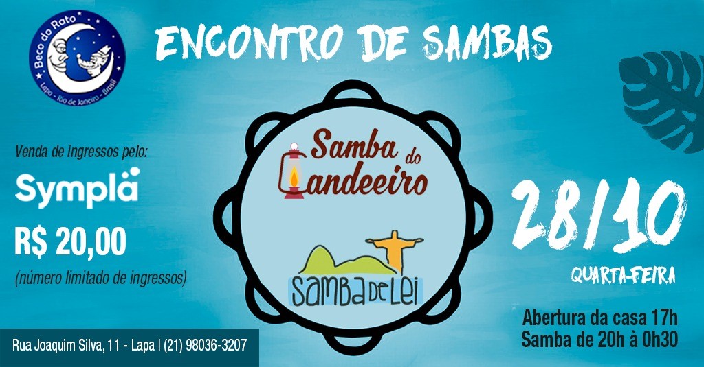 Encontro de Sambas: Samba do Candeeiro e Samba de Lei